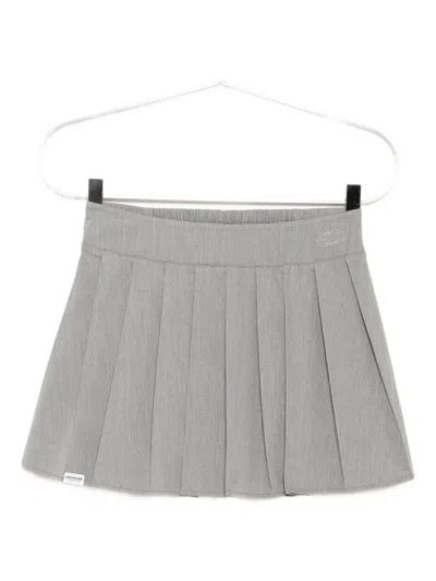 Chocoolate Pleated Skirt
