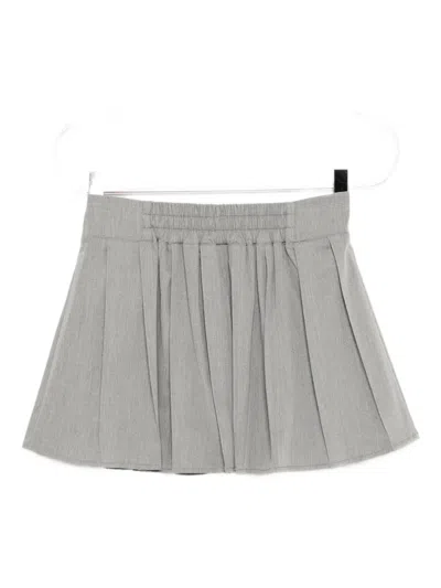 Chocoolate Pleated Skirt