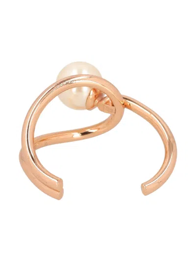 Pre-owned Sharra Pagano Pearl-embellished Ring