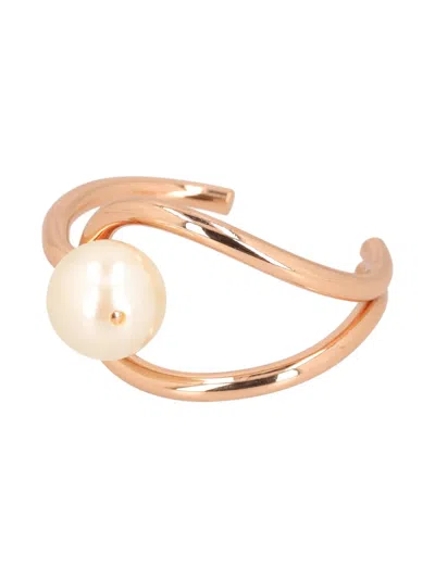 Pre-owned Sharra Pagano Pearl-embellished Ring