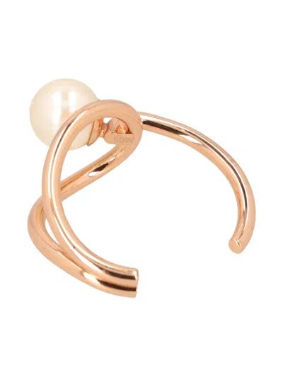 Pre-owned Sharra Pagano Pearl-embellished Ring