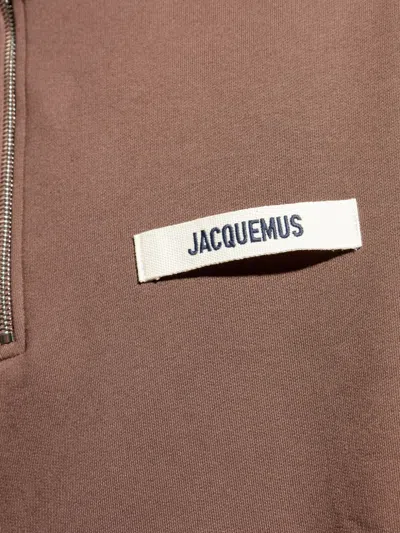 Jacquemus Le Camionneur Gros Grain In Brown
