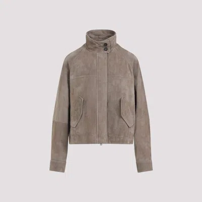 Brunello Cucinelli Suede Jacket