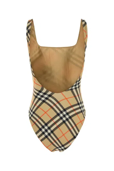 Burberry Printed Stretch Nylon Swimsuit
