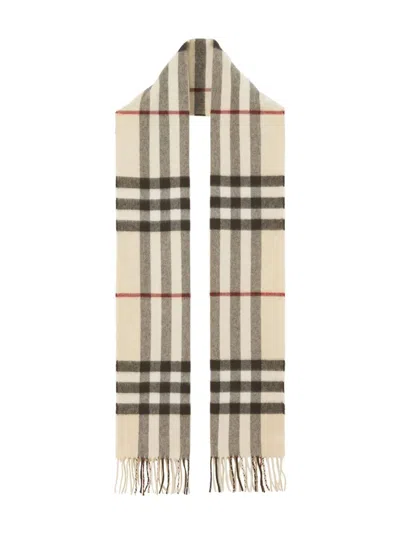 Burberry Rectangular Check Cashmere Scarf Accessories