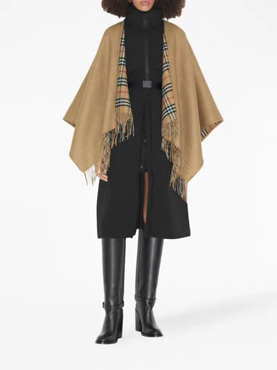 Burberry Wool Reversible Cape