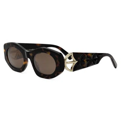 Bvlgari Bulgari Oval Frame Sunglasses