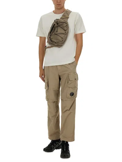 C.p. Company Relaxed-fit Cargo Pants With Multiple Pockets In Brown