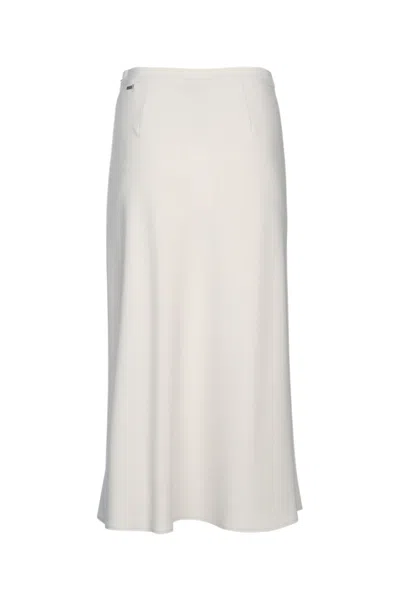 Calvin Klein High Waist Midi Length Plain Skirt