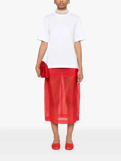 Carven Top In White