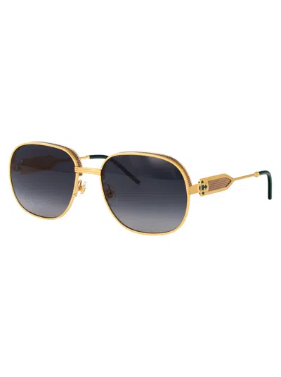 Casablanca Ew-048-06 Sunglasses In Gold