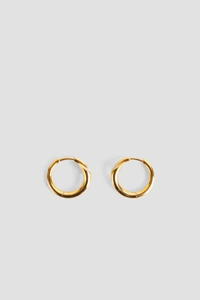 Charlotte Chesnais Wave Gold-vermeil Hoop Earrings In Gold