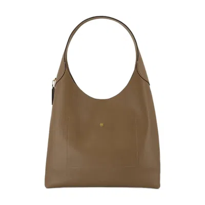 Coach Brooklyn 39 Dark Stone Leather Shoulder Bag