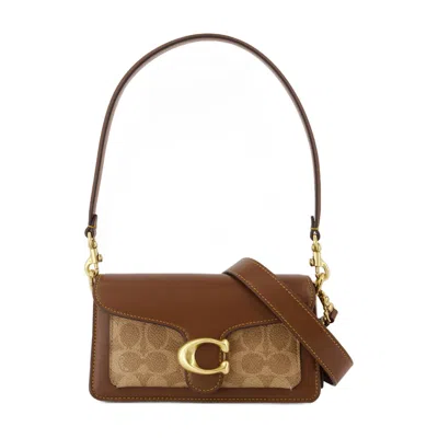 Coach Coated Canvas Signature Tabby Shoulder B
