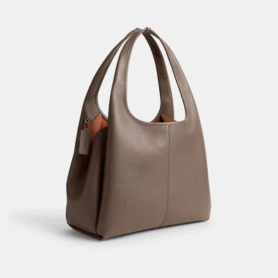 Coach Polished Pebble Leather Lana Shoulder Ba