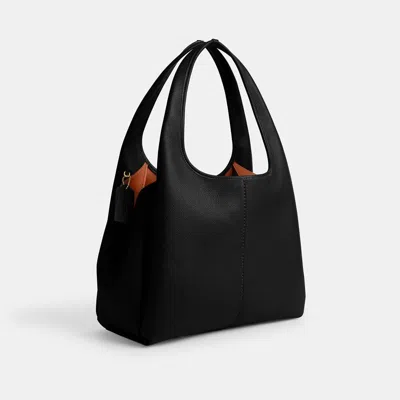 Coach Polished Pebble Leather Lana Shoulder Ba