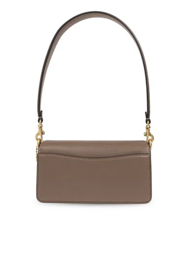 Coach Polished Pebble Leather Tabby Shoulder B