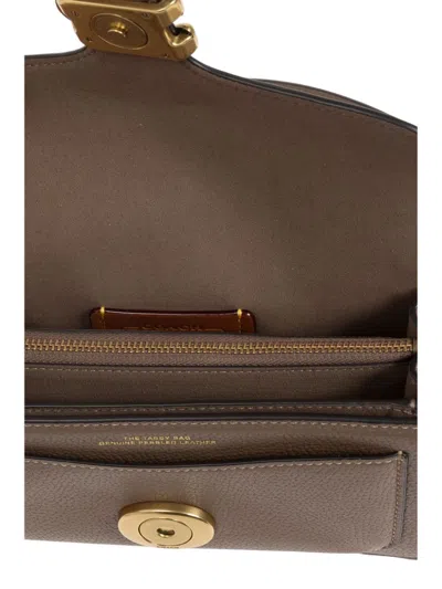 Coach Polished Pebble Leather Tabby Shoulder B