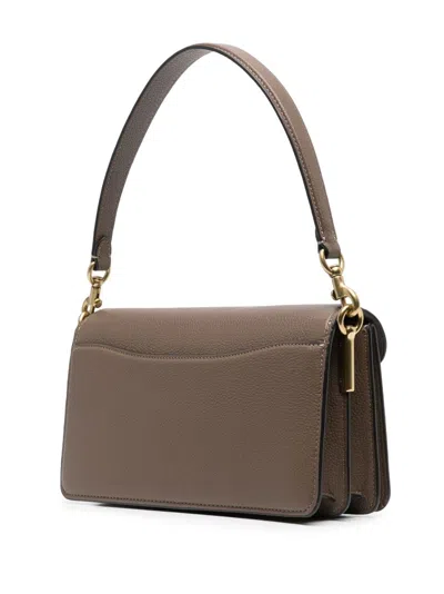 Coach Polished Pebble Leather Tabby Shoulder B