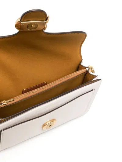 Coach Polished Pebble Leather Tabby Shoulder B