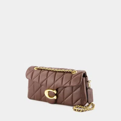 Coach Quilted Tabby Shoulder Bag 26 With Chain