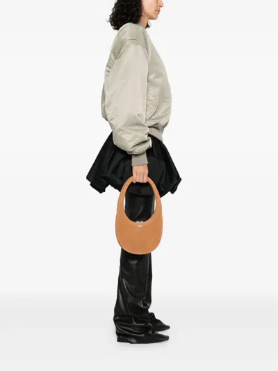 Coperni Swipe Suede Leather Crossbody Bag