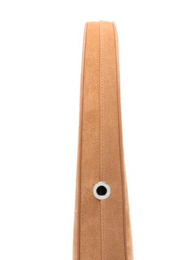 Coperni Swipe Suede Leather Crossbody Bag