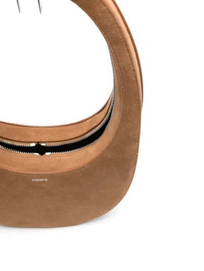Coperni Swipe Suede Leather Crossbody Bag