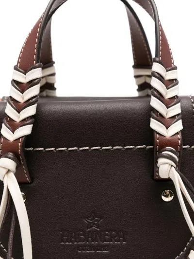 Cuba Lab 'habanera Fringes Ebony' Brown Tote Bag In Neutral