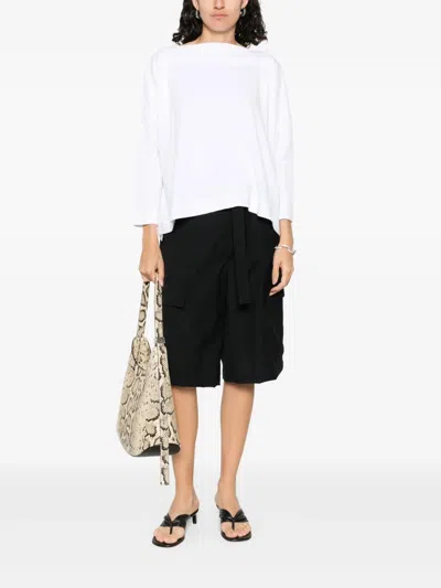 Daniela Gregis Cotton Sweater In White