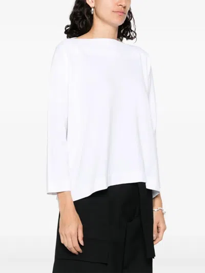Daniela Gregis Cotton Sweater In White