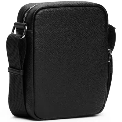 Tommy Hilfiger Central Mini Reporter Bag Black In Black