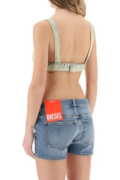 Diesel Women Denim De-janys-fsc Top