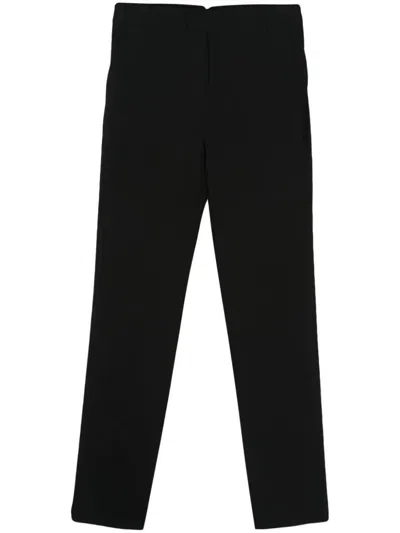 Ami Alexandre Mattiussi Ami Paris Women Wool Cigarette Trousers In Black