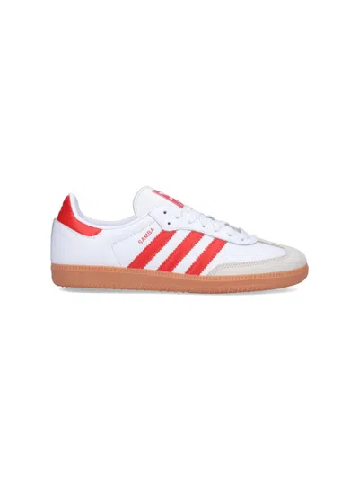 Adidas Originals Low-top Sneakers With Rubber Sole And Stripes