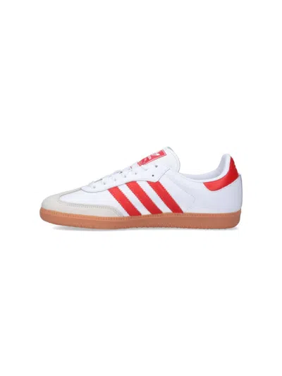 Adidas Originals Low-top Sneakers With Rubber Sole And Stripes