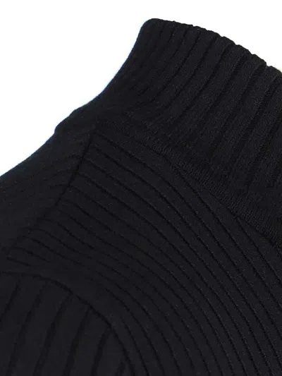 Courrèges Reedition Short Sleeves Ribbed Knitted Sweater Clothing