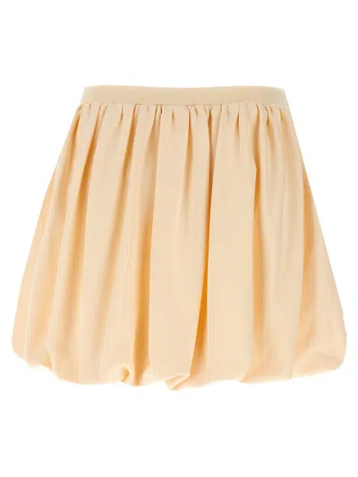 Marni "air Balloon Pleated Elastic Waistband" Skirt