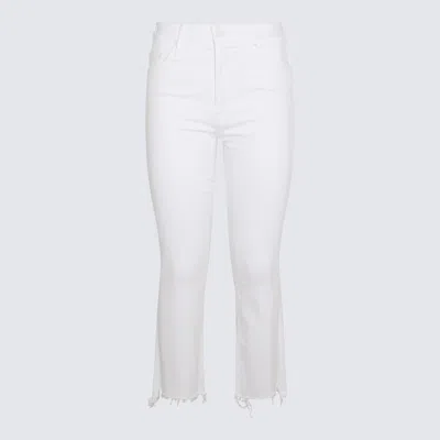 Mother White Cotton Jeans