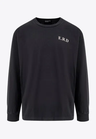 Enfants Riches Deprimes Taking The Cure Printed Cotton-jersey T-shirt In Black