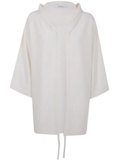 Max Mara Aster Virgin Wool Cardigan In Neutral
