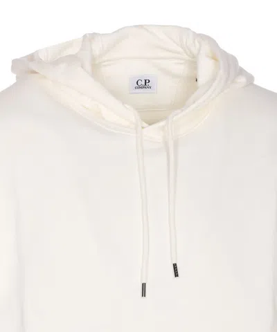 C.p. Company C.p.company Sweatshirts Sweat Hooded In White