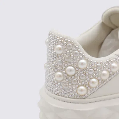 Jimmy Choo Diamond Maxi Sneakers In Neutral