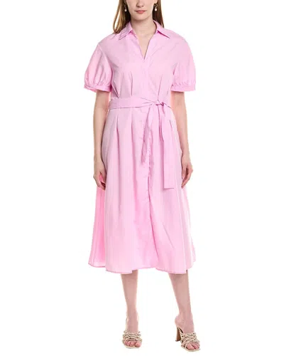 Estellina Midi Dress In Pink