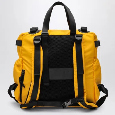 Done Spacious Yellow Backpack With Adjustable Straps