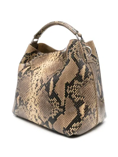 Dries Van Noten Matt Python Medium Tote Bag Bags