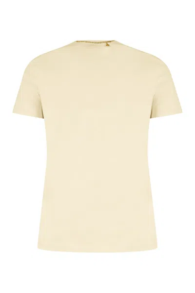 Elisabetta Franchi Mc Vanilla T-shirt With Chain