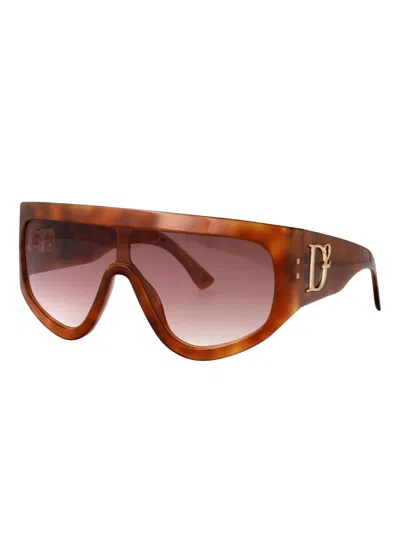 Dsquared2 D2 0149 Logo-plaque Shield Sunglasses