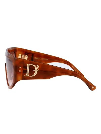 Dsquared2 D2 0149 Logo-plaque Shield Sunglasses