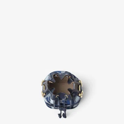 Fendi Mini Mon Tresor Denim Ricamo F